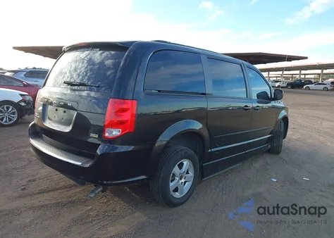 2012 Dodge Grand Caravan Sxt from USA, damaged, VIN 2C4RDGCGXCR205963
